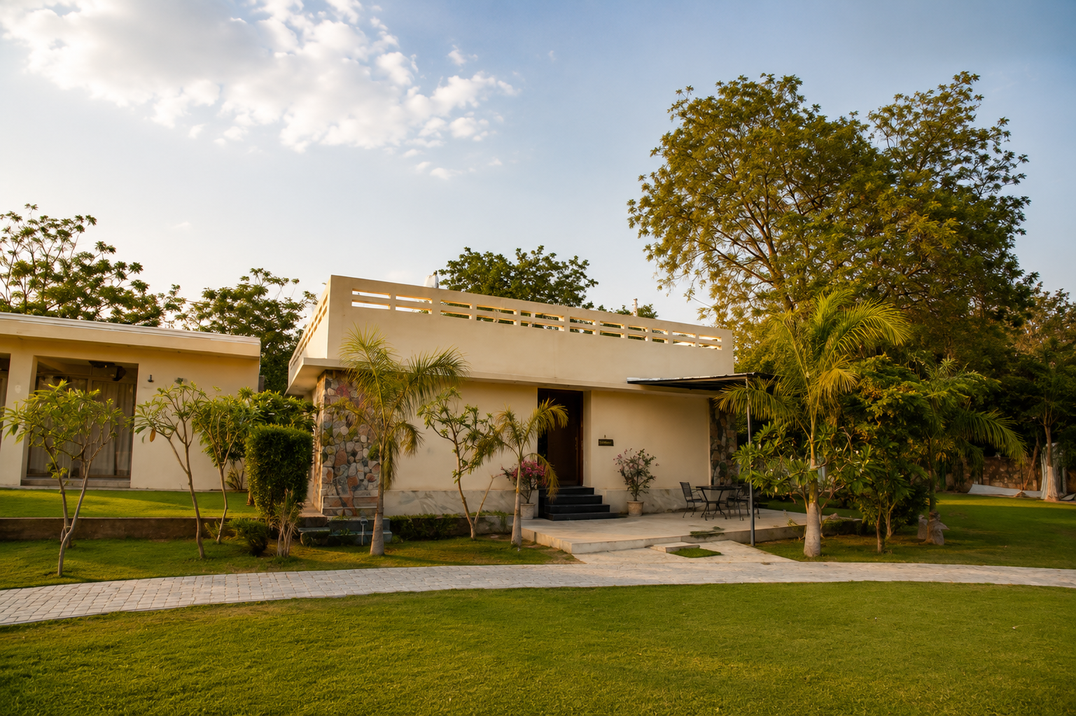 Poolside stay at Kailasha Villa