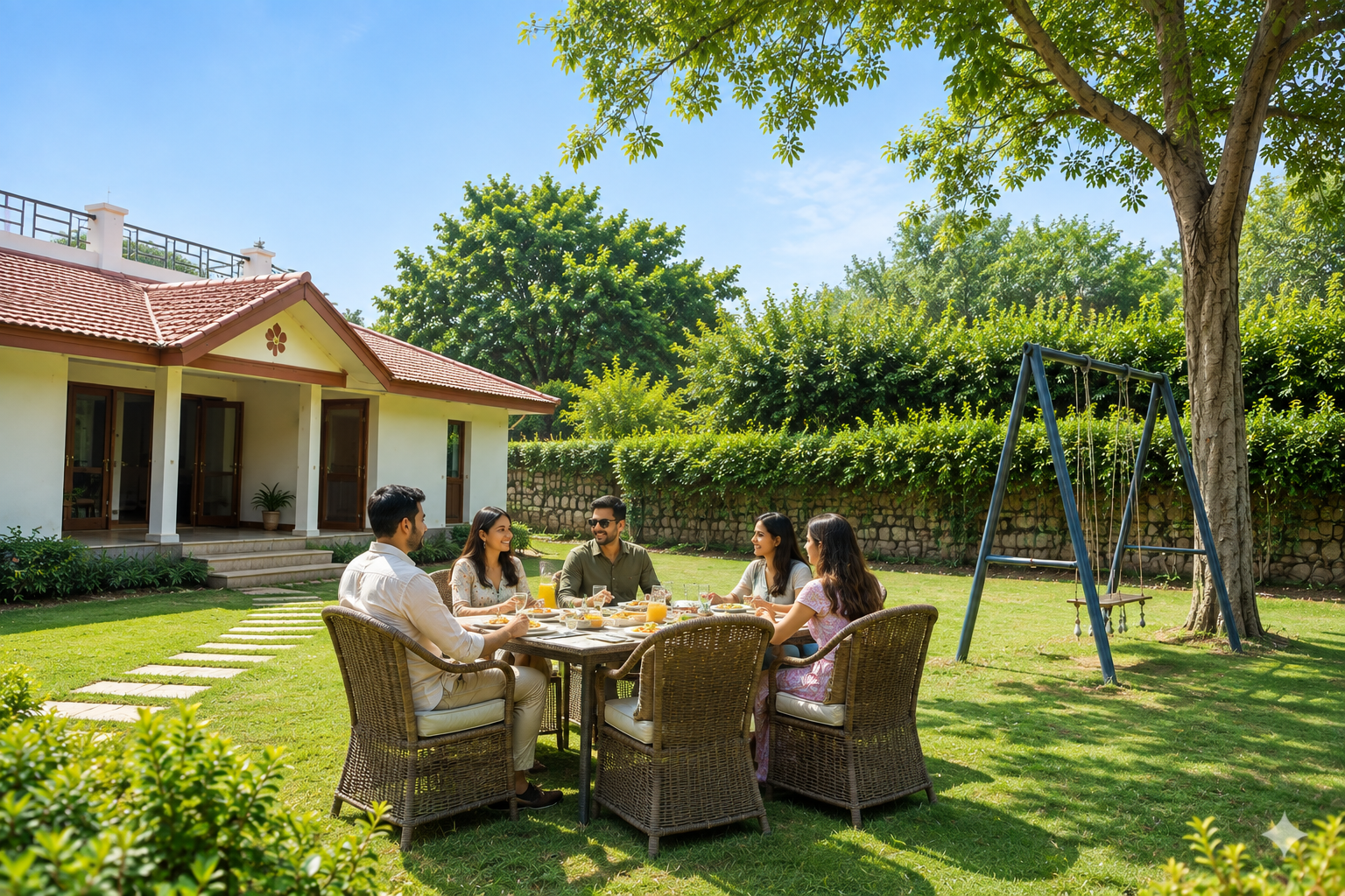 Poolside stay at Shiva Villa