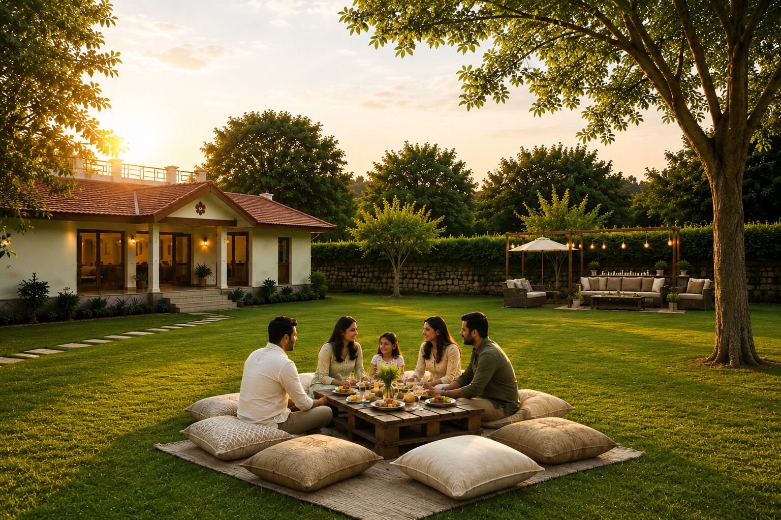 Peaceful garden stay